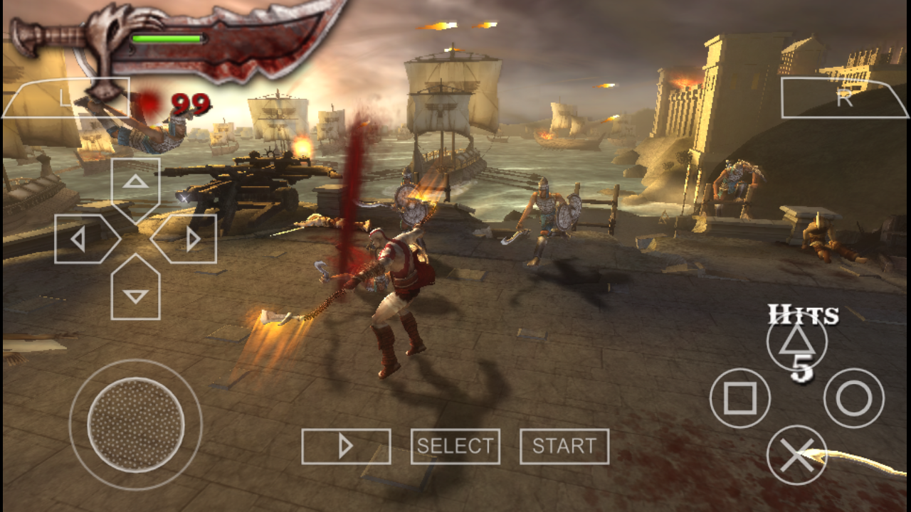 god of war 3 game download ppsspp